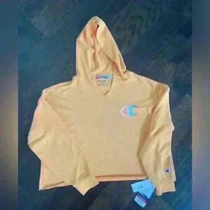 NWT Champion Capri Orange Campus Hoodie